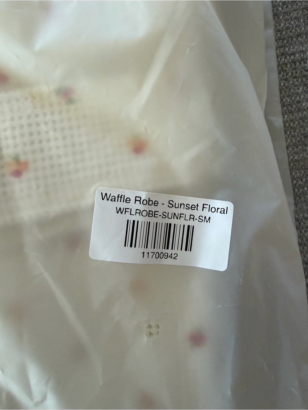 PARKE x Maggie & Emma Waffle Robe - Sunset Floral - S/M - NEW! π©·π§‘π - Picture 7 of 7